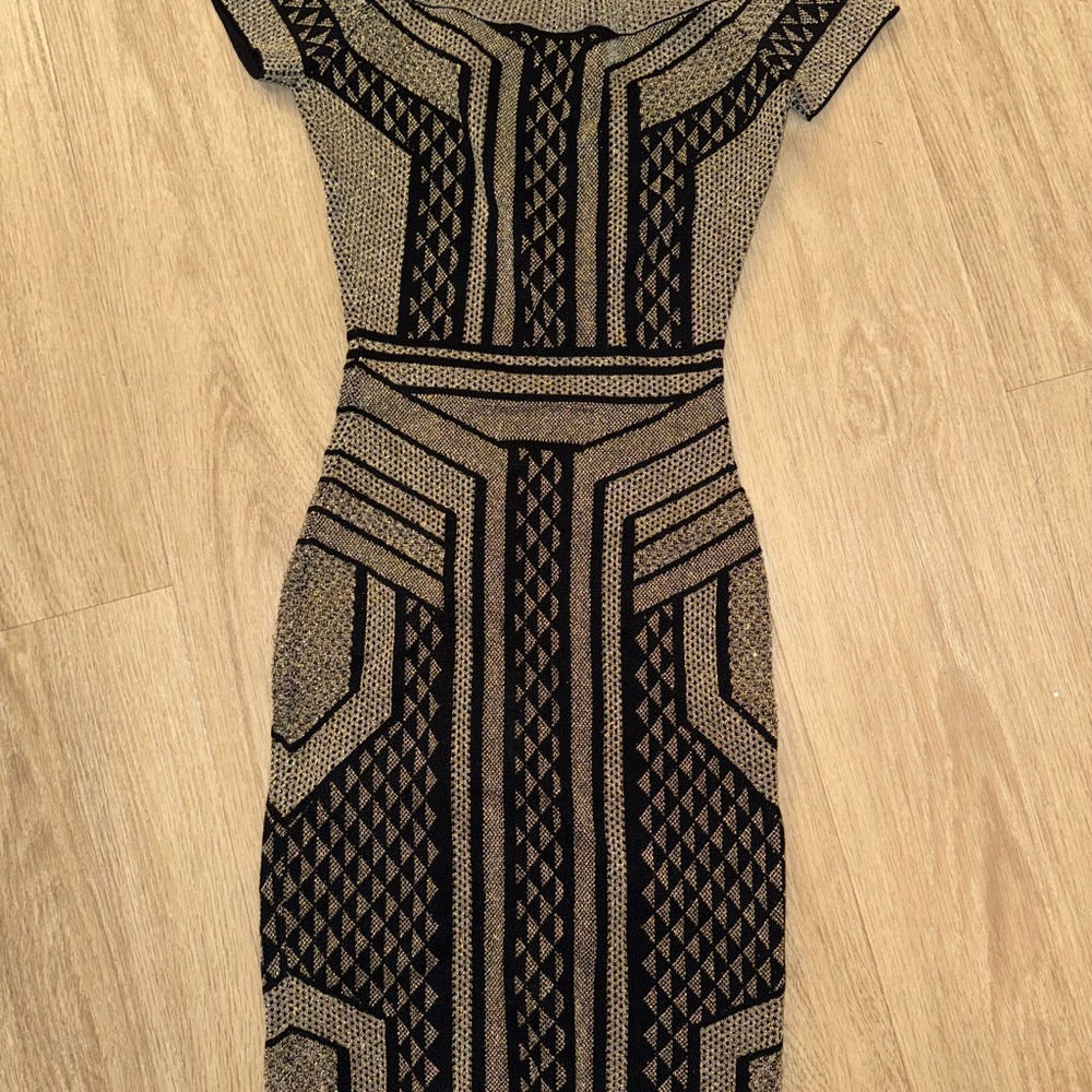 BCBG Maxazria Geometric Dress